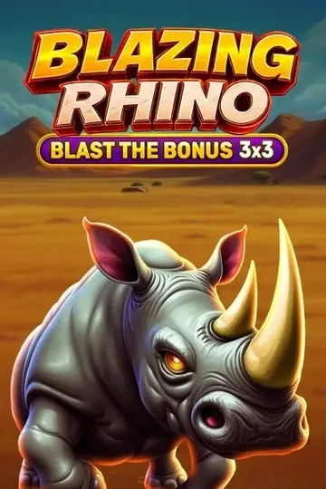 Slot Blazing Rhino nel catalogo Cazeus casino