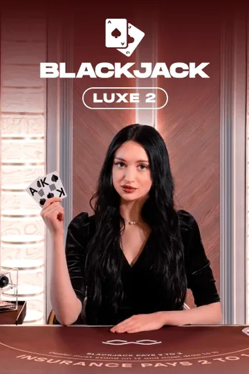 Tavolo live Blackjack Luxe 2 su Cazeus casino